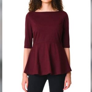 The Limited Peplum Top